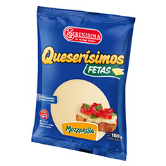 QUESO SERENISIMA FETAS MOZZARELLA 180 GR