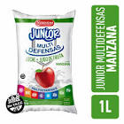 Leche descremada con jugo de manzana Serecol caja x 1 lt.