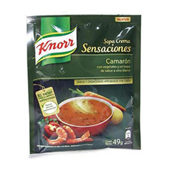 SOPA KNORR CREMA SENS. CAM/C.VEG. 49G