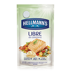 Mayonesa Hellmanns Libre De Colesterol Frasco 350 Grs