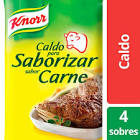 Caldo para saborizar Knorr Carne x 4 unidades.