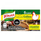 Caldos Knorr rec-colec.Gallina x 6 unidades.