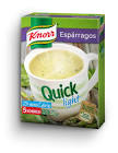 Sopa Knorr Quick Light Sob.Esparragos X 3U.