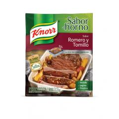 Sabor Al Horno Knorr Carne Con Romero Y Tomillo x 25 Gr.