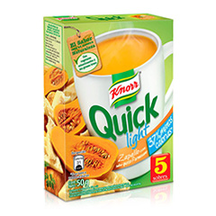 Sopa Knorr Quick Light Zapallo/Parmesano 50 Grs