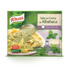 SALSA KNORR DESHI. LISTA CR. ALBAHACA 33G