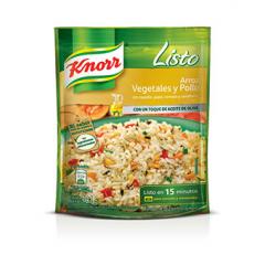 ARROZ KNORR VEGETALES Y POLLO 191 GR
