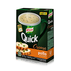 SOPA KNORR QUICK CREMA P. AL VER. 75G