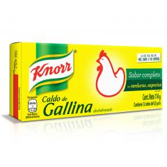 Caldo Knorr Gallina x 12 unidades