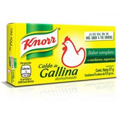 Caldo Knorr Gallina x 6 Unidades.