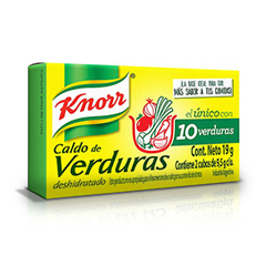 Caldo Knorr Verdura x 2 Unidades.
