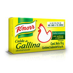 Caldo Knorr Gallina x 2 Unidades.