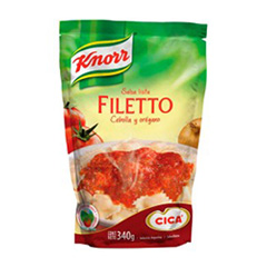 SALSA KNORR LISTA FILETTO X 340G
