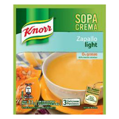 Sopa Knorr Crema Light Zapallo x 33 Gr.