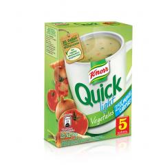 SOPA INSTANTÁNEA QUICK LIGHT VEGETALES 52.5 GR