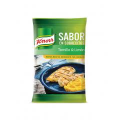 SABOR EN SOBRES KNORR TOMILLO/LIMON X 4