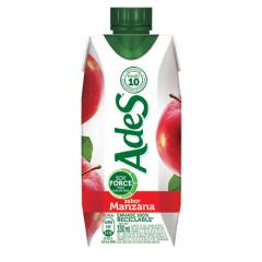 Jugo Listo A Base De Soja Manzana Multi10 Ades 330 Ml