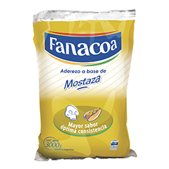 Mostaza Doypack Fanacoa 3 Kg