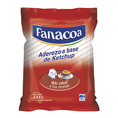 Ketchup Sachet Fanacoa 3 Kg