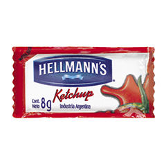 Ketchup Hellmanns 8 Gr 196 Un