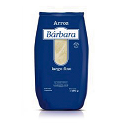 ARROZ BARBARA LARGO FINO 1KG