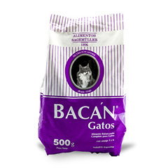 Alimento Para Gatos Pescado Bacan 500 Gr
