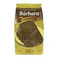 Polvo Bizcochuelo Chocolate Barbara 450 Gr