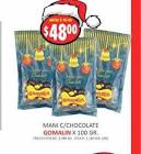 MANI C/CHOCOLATE GOMALIN 100GR