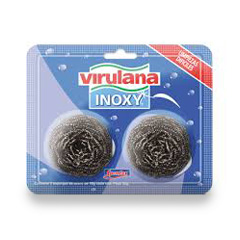   Esponjas De Acero Inoxidable Virulana 2 Un 