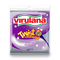 Paño Multiuso Antibacterial Twist Virulana 1 Un