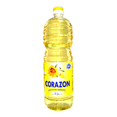 ACEITE DE GIRASOL CORAZON  LT - PRECIO