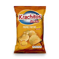 Papas Fritas De Cheddar Krachitos 350 Gr