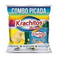 Snacks Crachitos Comb.Picada X 195Grs.