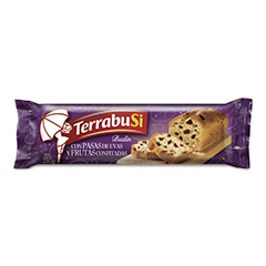 BUDIN TERRABUSI C/PASAS Y FRUTAS 250 G