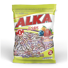 Caramelos Acidos Alka 800 Gr