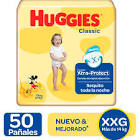 PAÑAL HUGGIES CLASSIC AMAR. P X 12UN.