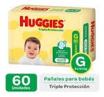 Pañales descartables Huggies classic tamano G x 9 u