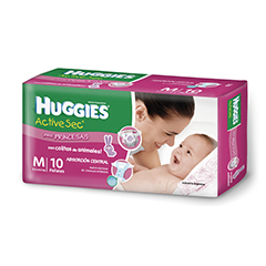 Pañales xg Huggies x10un 