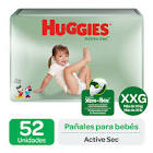 Huggies Active Sec Masc. Xxg X24