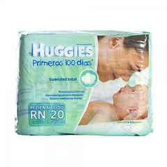 PANAL HUGGIES RN MAXI 20UN