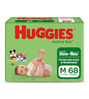 Pañales Huggies M 68