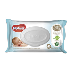 TOALL.HUM. HUGGIES R.NACIDO 48UN.