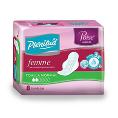 T.FEM.PLENITUD NORMAL C/A 8UN.