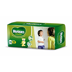 PAÑAL HUGGIES ACT.SEC XXG 40UN.