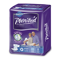 PAÑAL PLENITUD PROT. G 8UN.