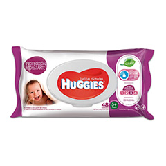 TOALL.HUM. HUGGIES CUIDADO & PROT. 48UN.