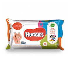TOALL.HUM. HUGGIES TRAVESURAS 48UN.