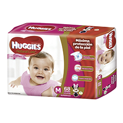Pan?Al M Natural Care Ellas Huggies 68 Un