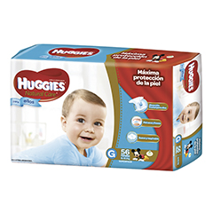 Pan?Al G Natural Care Ellos Huggies 56 Un