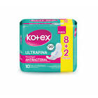 Toalla Femenina Antibacterial Ultrafina con Alas Kotex 10 Un